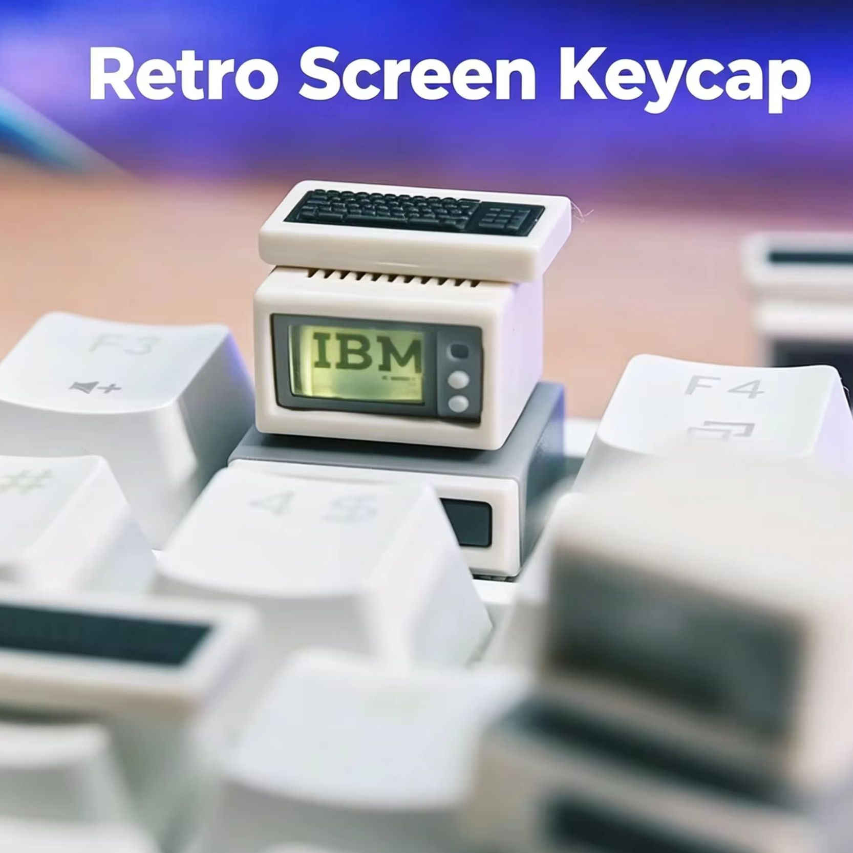 Video Gaming Accessories - Подсвечиваемая ретро-клавиша для компьютера, индивидуальные компьютерные