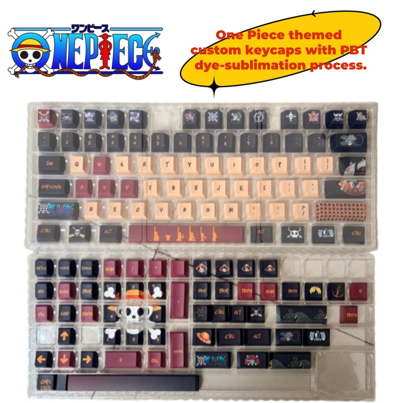 Gaming Accessories Japan - Кастомные PBT-кейкапы с тематикой персонажей аниме