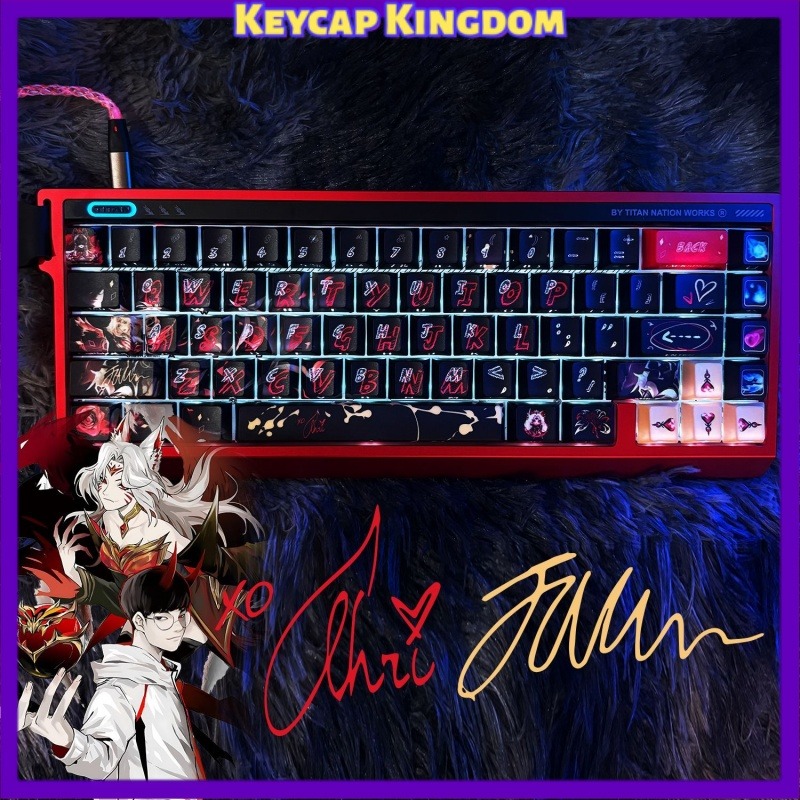 Gaming Accessories To Gift - Коллекционные кейкапы Faker Hall of Fame
