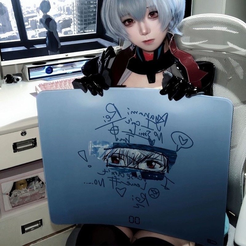 Коврик для мыши Evangelion Rei – обзор и цена Gaming Accessories Japan
