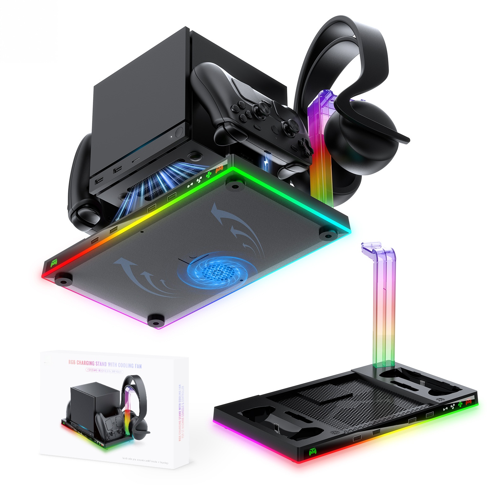 Подставка для контроллера Stea – обзор и цена Headset Stand Rgb