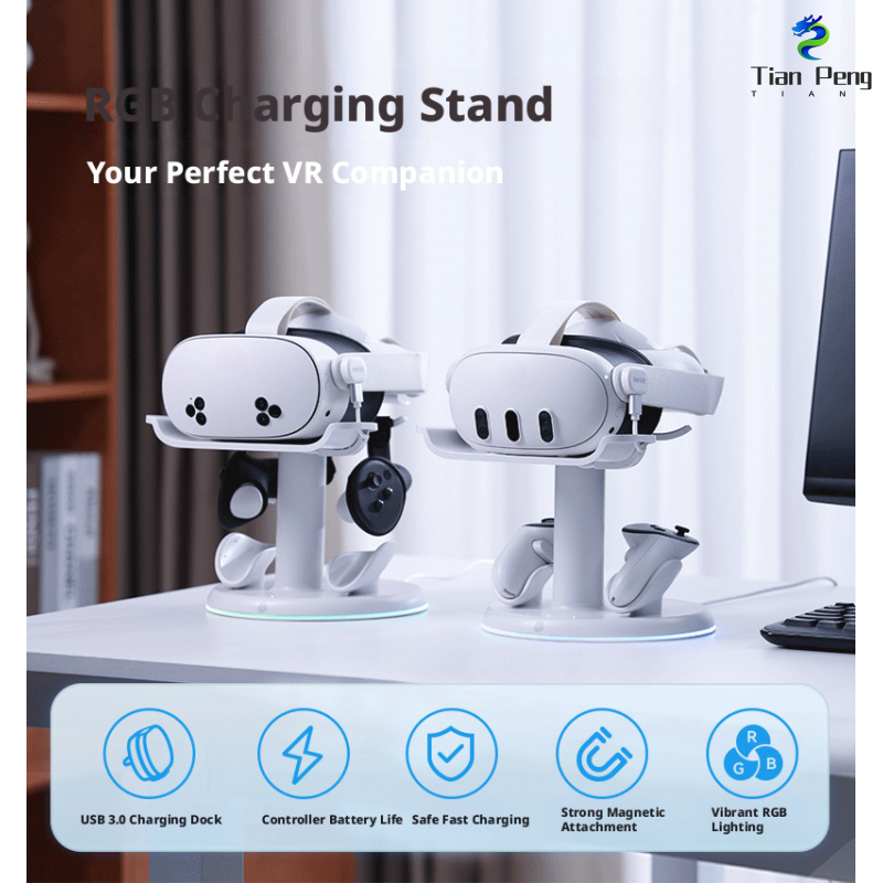 Док-станция для быстрой зарядк – обзор и цена Headset Stand Rgb