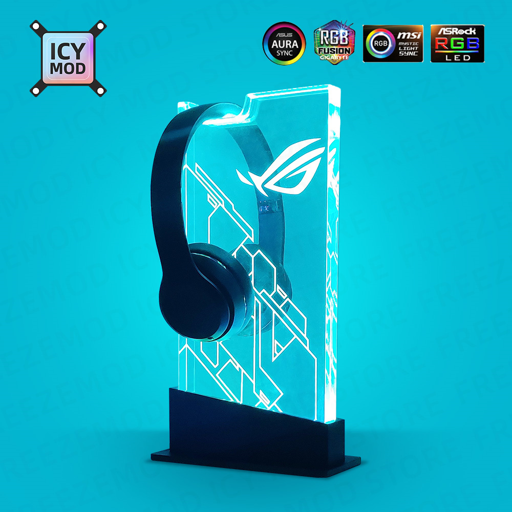 Шасси держатель гарнитуры RGB  – обзор и цена Headset Stand Rgb