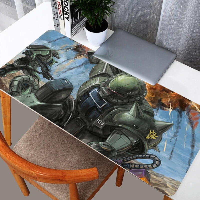 90x40 см Gundam Zaku II коврик – обзор и цена Gaming Accessories For Pc