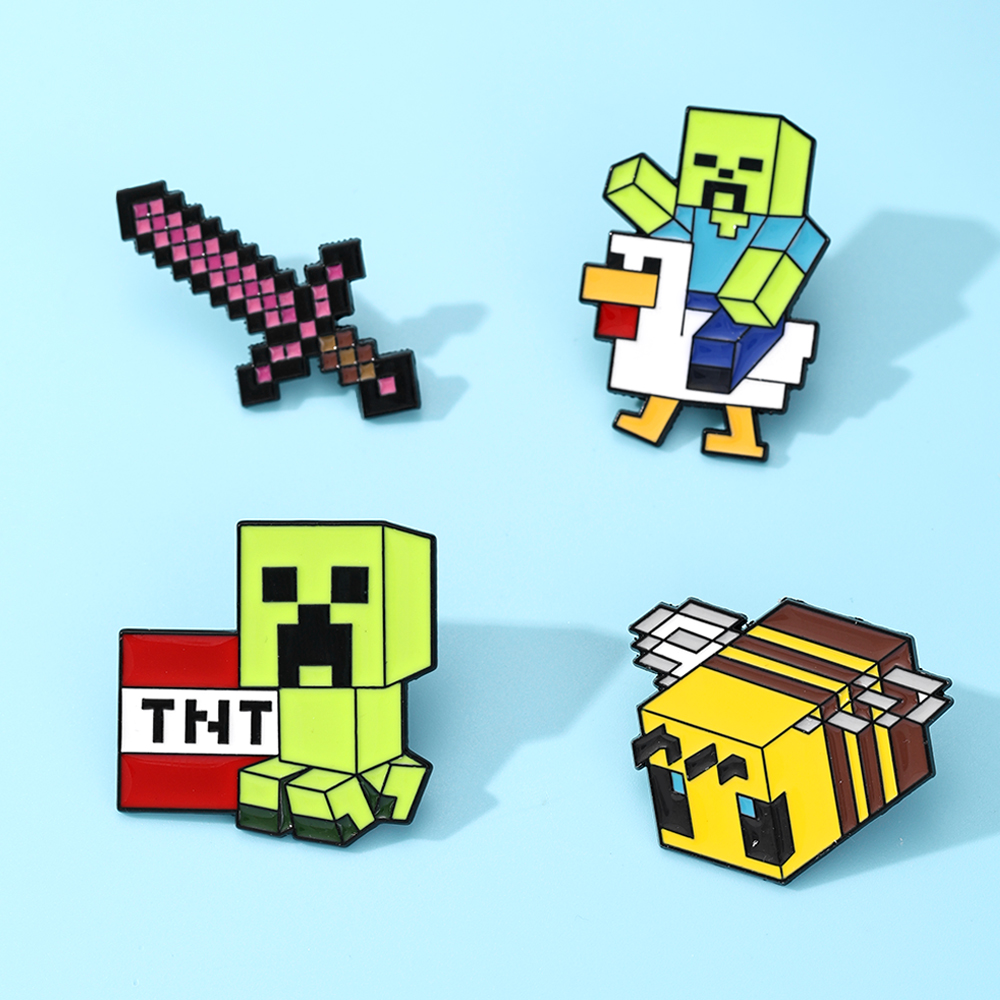 Набор из 4 эмалевых значков: м – обзор и цена Gaming Accessories To Gift