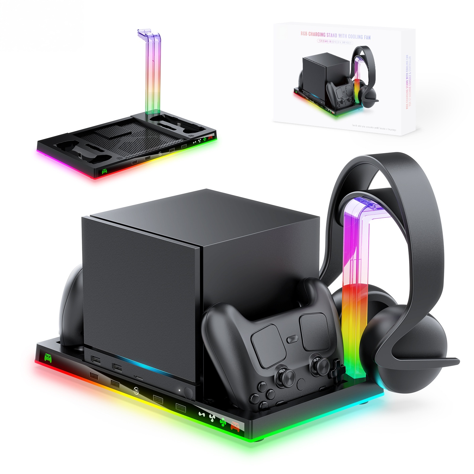 Универсальная док-станция для  – обзор и цена Headset Stand Rgb