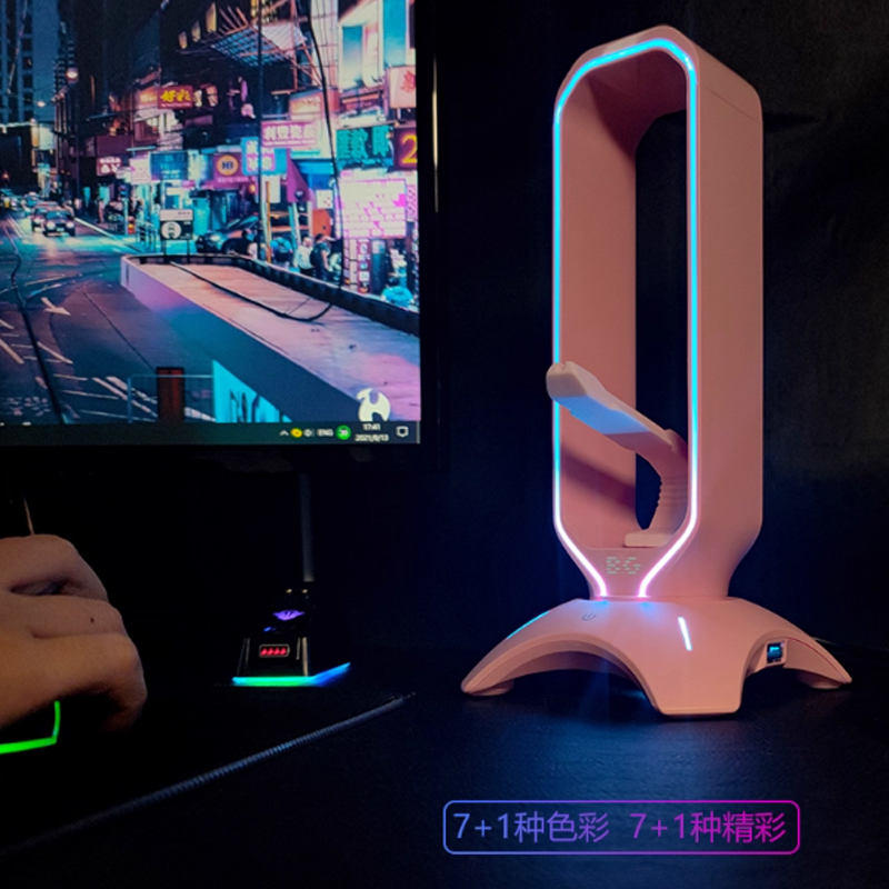 Подставка для гарнитуры RGB с  – обзор и цена Headset Stand Rgb