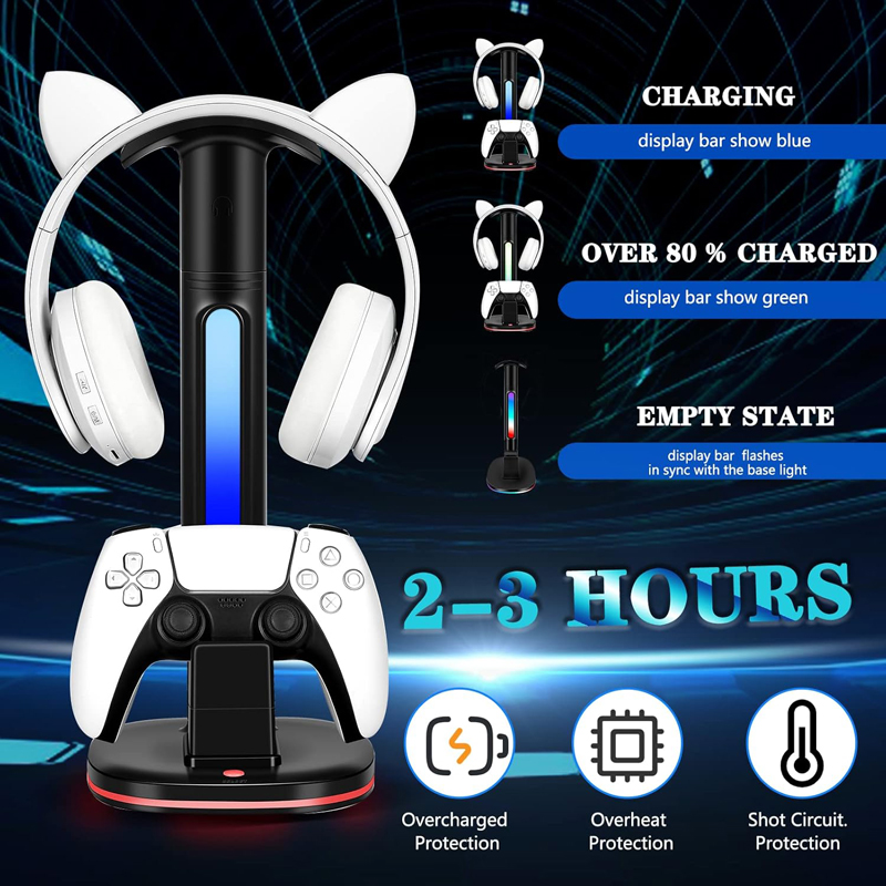Зарядная станция с контроллеро – обзор и цена Headset Stand Rgb