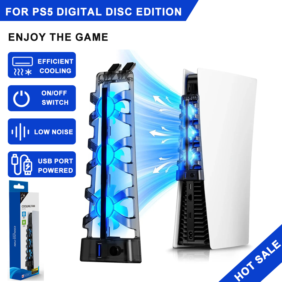 Вентилятор охлаждения для PS5  – обзор и цена Gaming Accessories Playstation