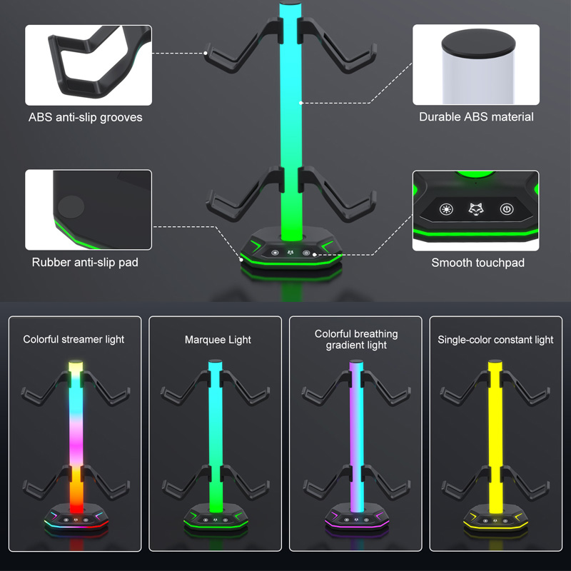 Подставка для игровых наушнико – обзор и цена Headset Stand Rgb